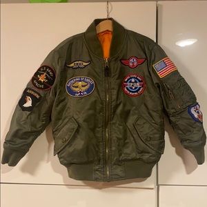 Alpha Industries kids bomber jacket